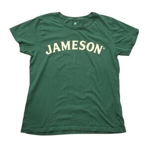 Jameson Irish Whiskey Taste Responsibly Green Short Sleeve T Shirt